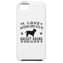Basset Hound designs iPhone 5 Cases