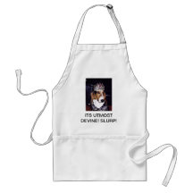 BASSET HOUND HUMOROUS APRON