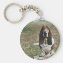 Basset Hound Key Chains