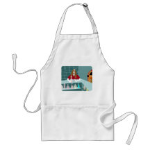 Basset Hound Whiskey Bar Aprons