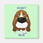 Basset Mum Magnet