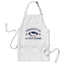 Bassett Hound Aprons