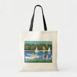 Bassin at Argentieul - Keeshond (F) Tote Bag