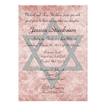 Bat Mitzvah Invitation