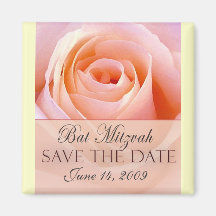 Bat Mitzvah Save the Date Magnet