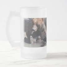 Bathing Bear Mug