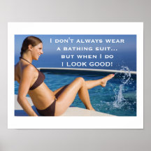 Bathing suit posters