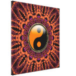 Batik New Age Yin Yang Wrapped Canvas Gallery Wrap Canvas