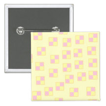 Battenburg Cake Pattern. Pink and Yellow.