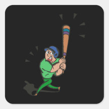 batter green stickers