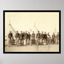 Battery E of 1st Artillery & Hotchkiss Gun SD 1891 Print