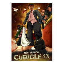 Battle for Cubicle 13 Postcard