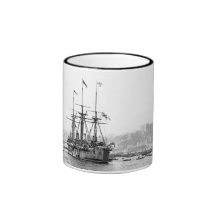 Battleship Kaiser Mugs