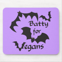 Batty for Vegans Mousepad