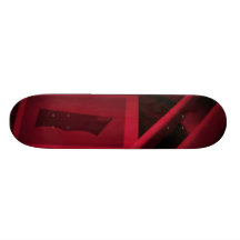 Batwing Print Skateboard Deck