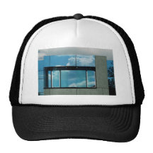 Bauhaus Blue Mesh Hats