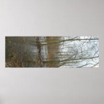 Bäume des Winters Print