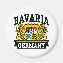 Bavaria Fridge Magnet