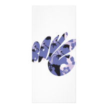 Bay6 Hibiscus Rack Card Design