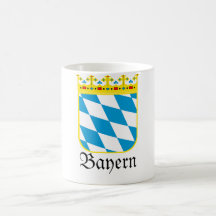 Bayern Wappen Bavaria Coat of Arms Mugs