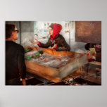 Bazaar - I sell fish Posters