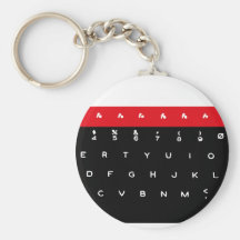 BBC Micro Keyboard Keys Key Chains