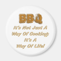 BBQ FRIDGE MAGNETS
