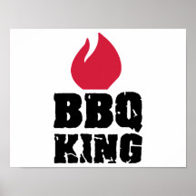 BBQ King Posters