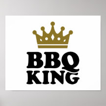 BBQ King Posters