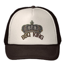 BBQ King Trucker Hats