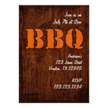 BBQ Party Invitation