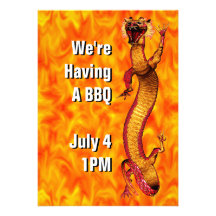 BBQ Party Invitation