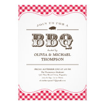 BBQ Party Invitations