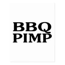BBQ Pimp Postcards
