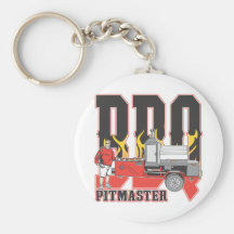 BBQ Pit Master Key Chain