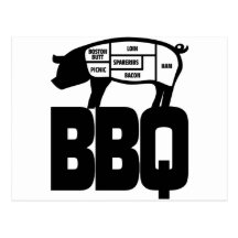 BBQ POST CARD