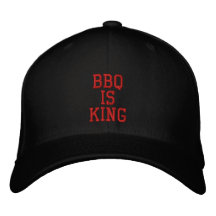 BBQKING EMBROIDERED BASEBALL CAPS
