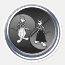 bd_logo round sticker