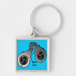 BDSM EMBLEM and Hand Cuffs Key Chains