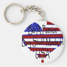 Be A Patriot Buy Stuff Made In USA Key Chains