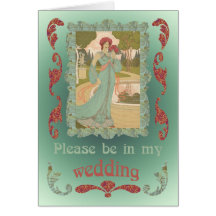 Be in My Wedding Cards