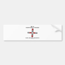 Be Independent Thinker Reject Specious Arguments Bumper Sticker