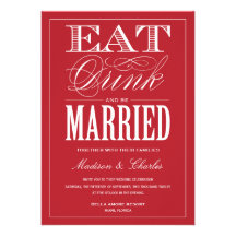 & BE MARRIED | WEDDING INVITATION