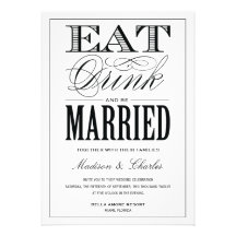 & BE MARRIED | WEDDING INVITATION