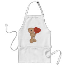 Be Mine Bear Aprons