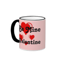 Be Mine Valentine Mugs