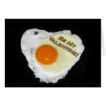 Be My Valentine. Egg Heart. Salt and Pepper cards