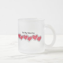Be My Valentine (Hearts) Coffee Mug