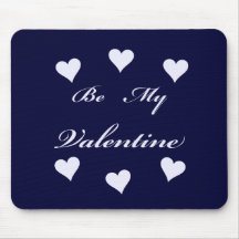 be my valentine mouse pad