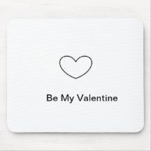 Be My Valentine Mousepad